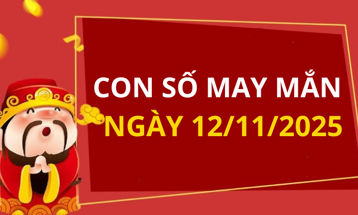 Con số may mắn hôm nay 12/11/2025 theo tuổi: Số cát giúp bạn đổi vận