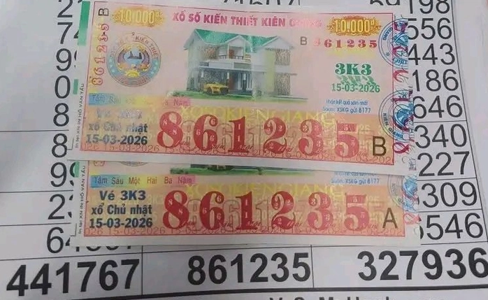 Giải độc đắc của vé số Kiên Giang được xác định trúng tại tỉnh Tây Ninh